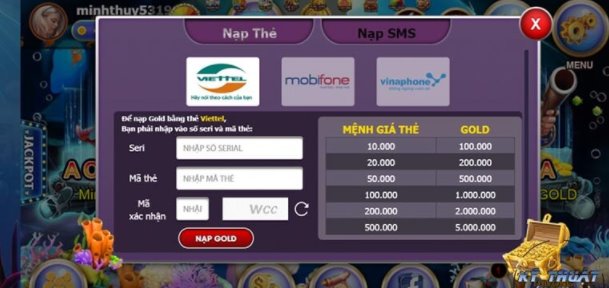 Game nổ hũ nạp tiền bằng sms là gì?